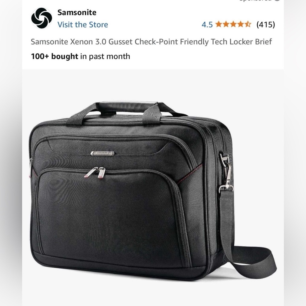 Samsonite Black Xenon 3.0 Briefcase